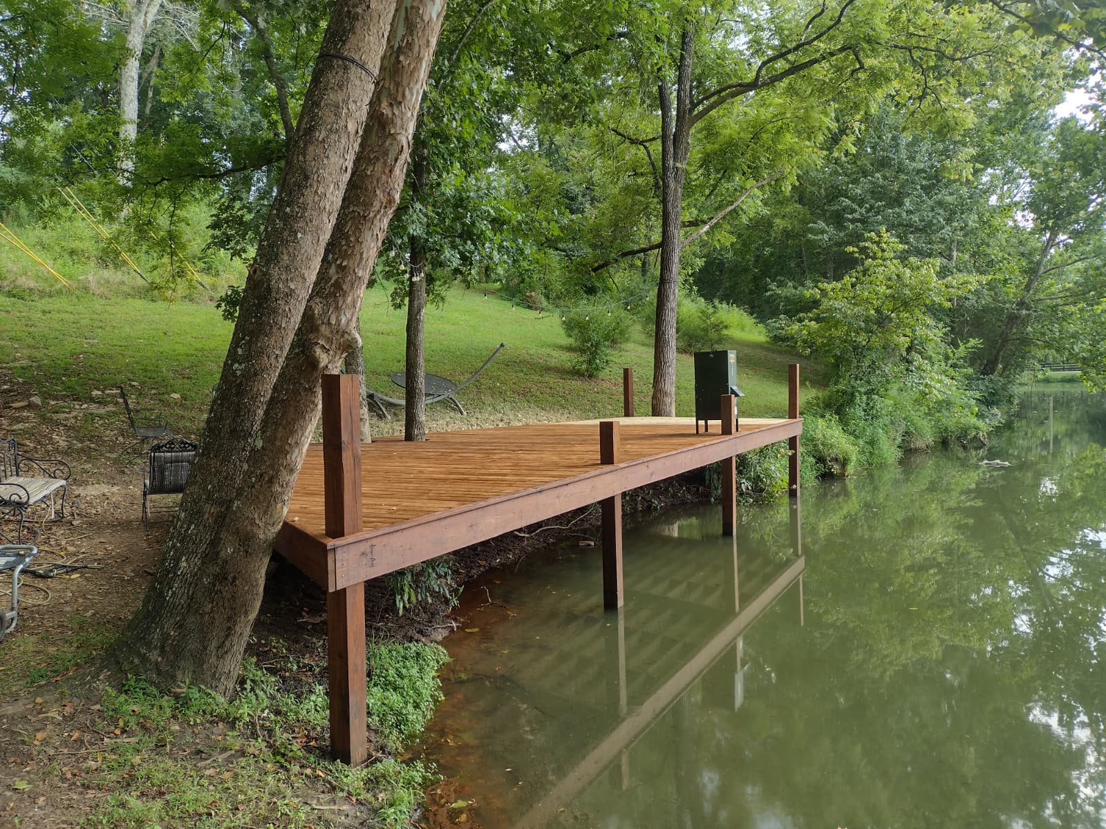 Deck staining project